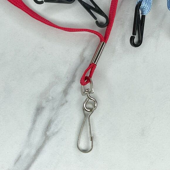 Lanyard Retractable ID Badge Holder Keychain Keyring Lot - Picture 3 of 11